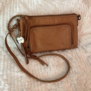 Margo New York leather crossbody bag purse